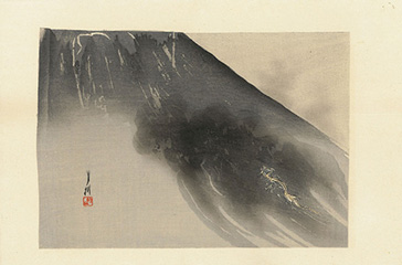 1904(明治37)年頃　尾形月耕　百富士　　