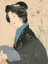 1913(大正2)年　鏑木清方　文藝倶楽部19巻14号　こすもす