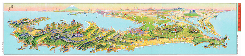 海光の千葉県「海光の千葉県」　昭和７（１９３２）年