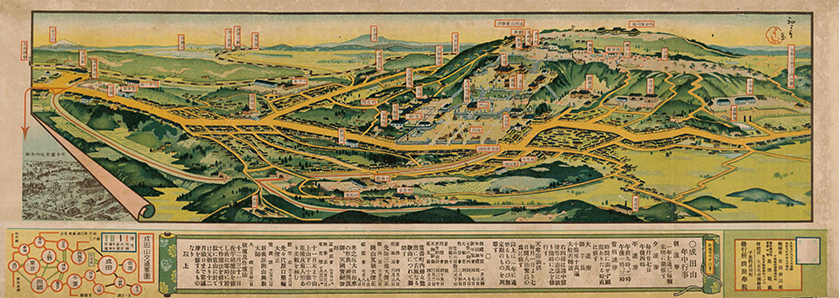成田山全景　大正７（１９１８）年