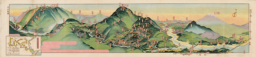 参詣要覧「身延山図絵」　大正８（１９１９）年
