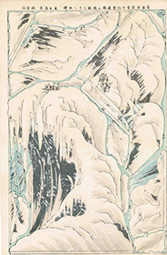 Unknown 青森軍隊雪中行軍遭難之場組上ケ三枚続2 1902