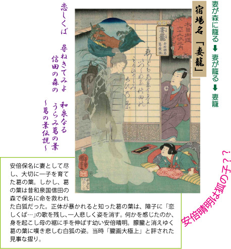 安倍晴明は狐の子？